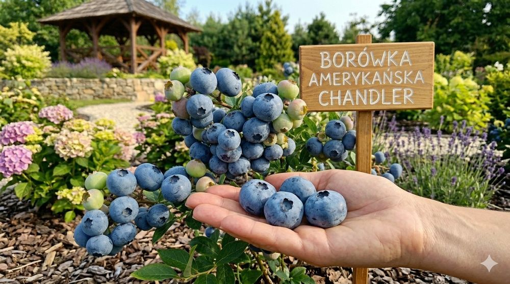 Borówka Amerykańska CHANDLER sadzonki borówek
