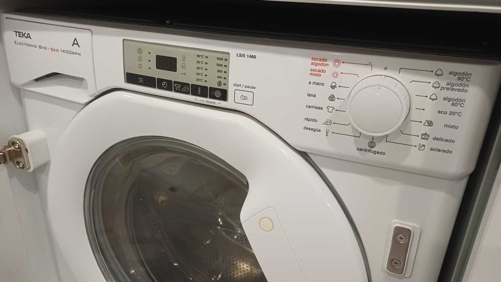 Máquina de Lavar e Secar Roupa TEKA Encastre LSI5 1480