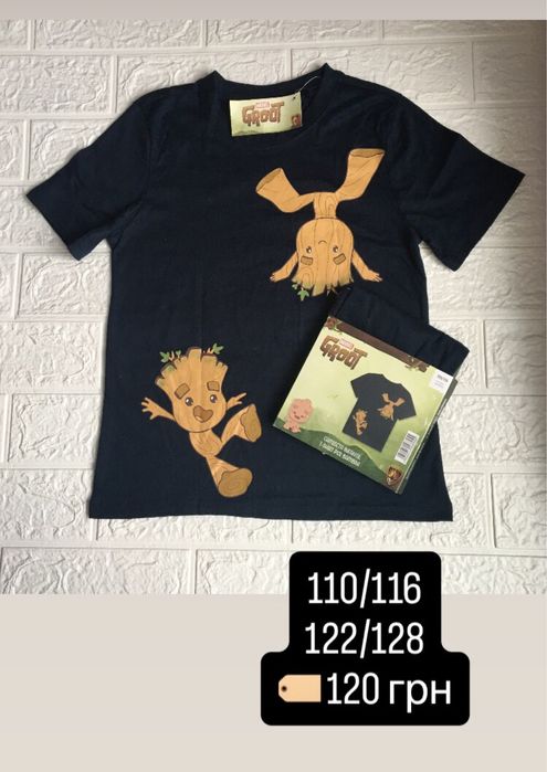 Футболка дитяча, одяг 98, 104, 110, 116, 122, 128, 134, 140