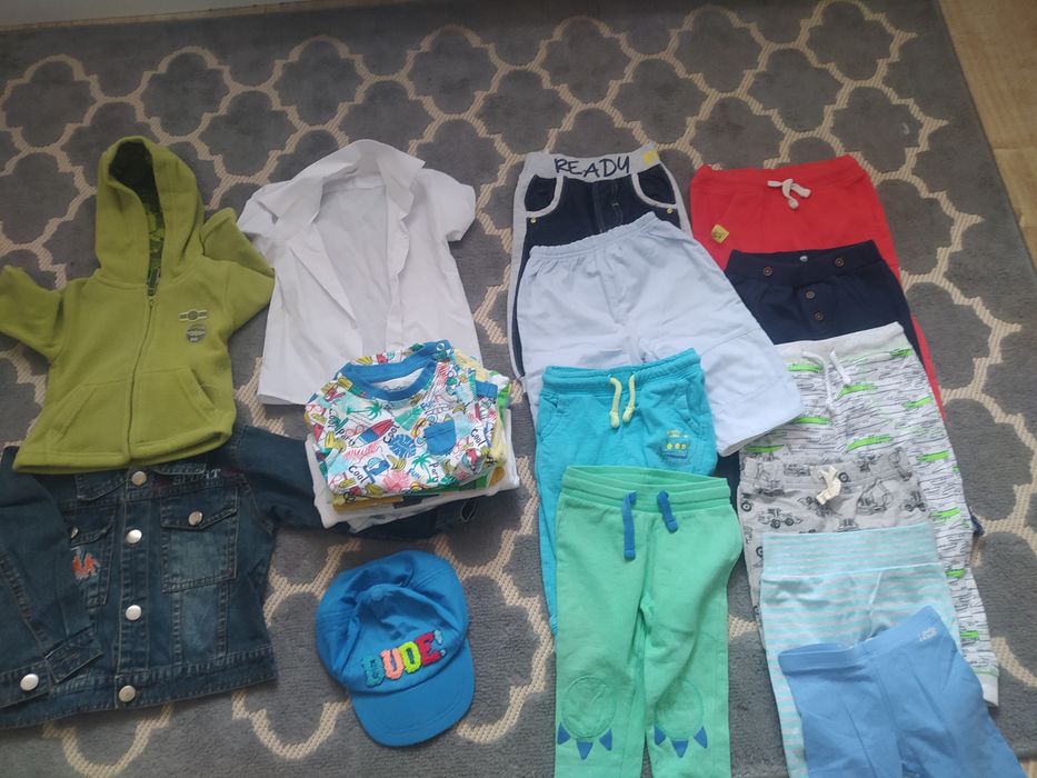 Paka ubranek dla chłopca 56-92