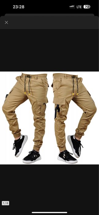 Spodnie męskie typu JOGGER rozmiar 36