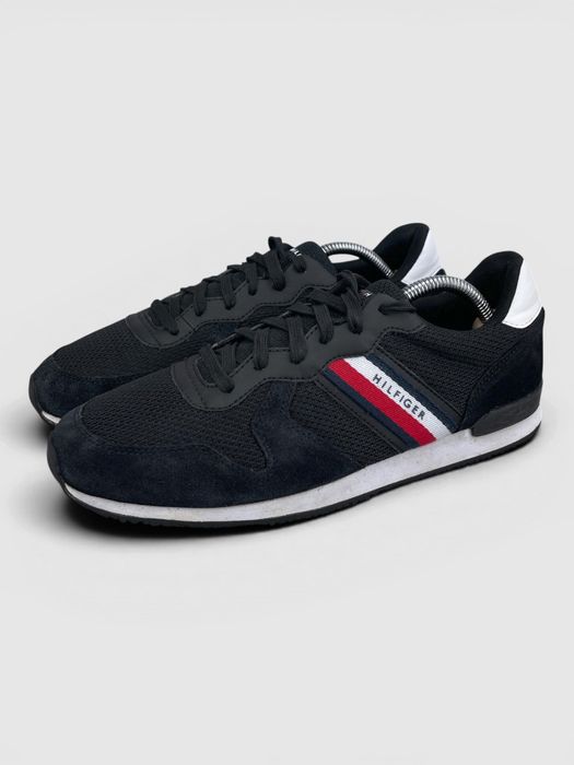 Buty Sportowe Tommy Hilfiger Iconic Mix Runner Czarny Rozmiar 40
