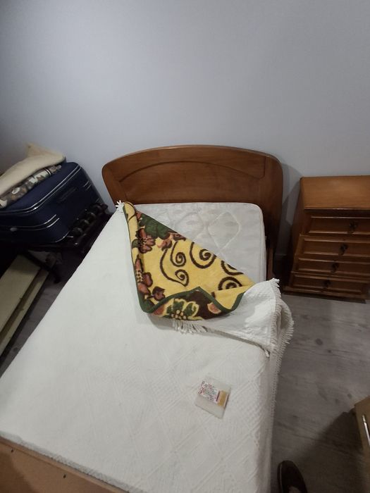 Cama solteiro com cochao