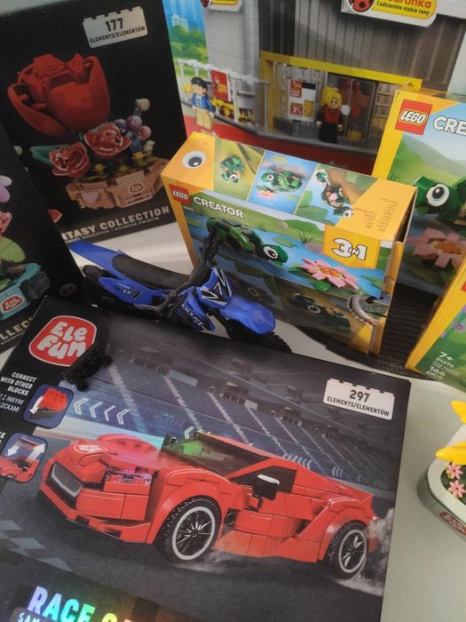 Zestaw klocków LEGO i elefun