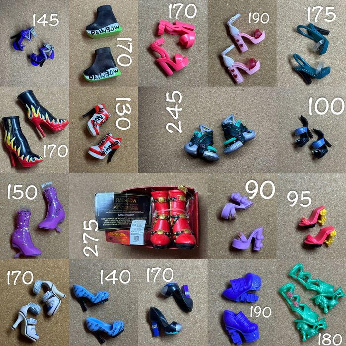 Аксесуари взуття одяг для ляльок monster high