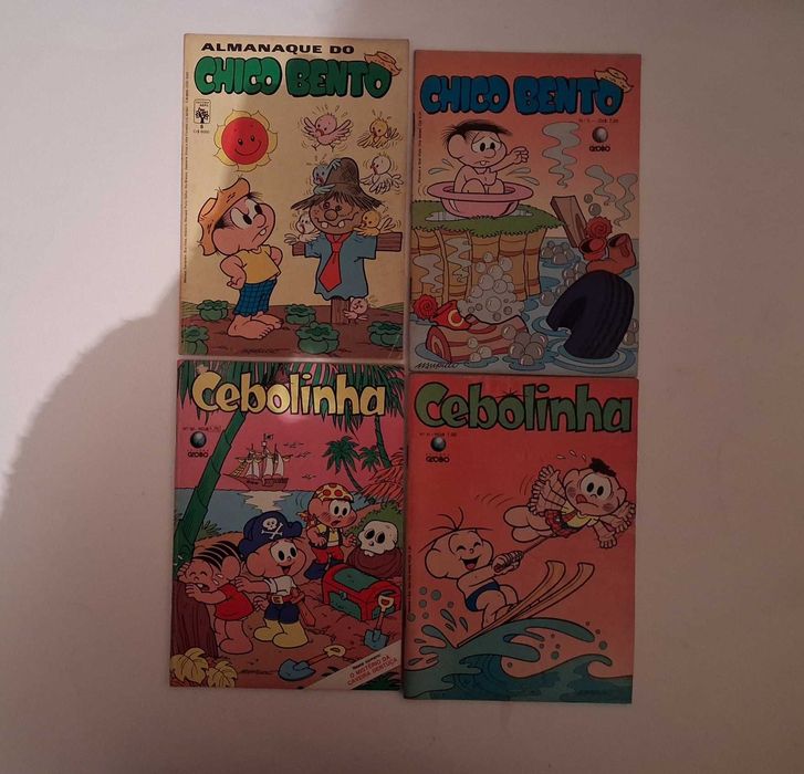 Livros e Almanaques Turma da Mónica anos 90