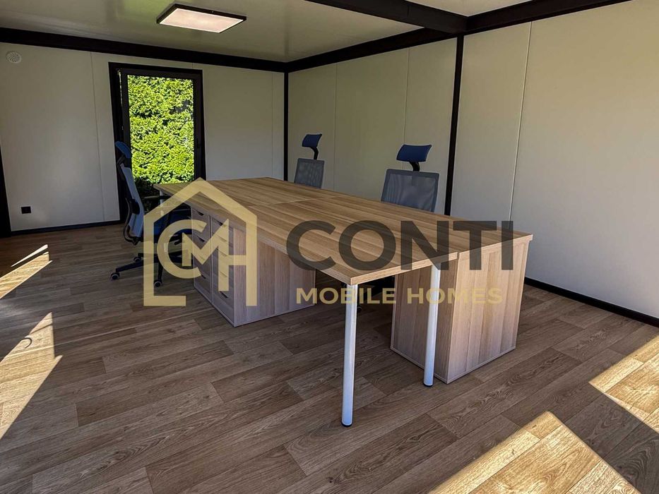 Kontener Biurowy Socjalny 7,5x6 m 42 m² – 2 Klimatyzacje