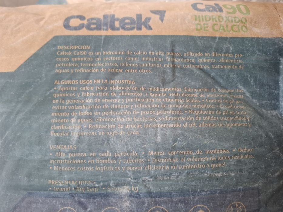 Wapno hydratyzowane 1 Tona