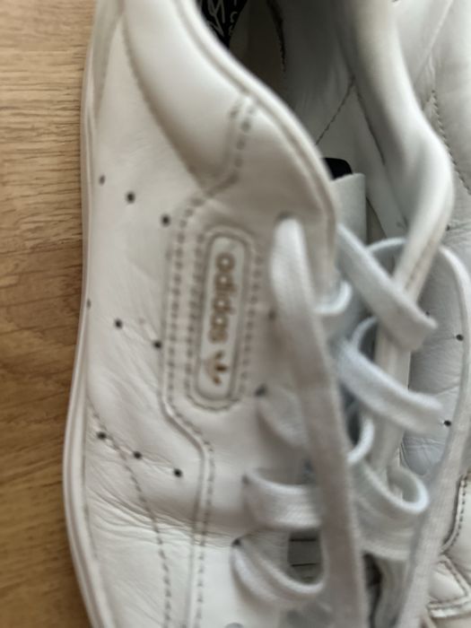 Кеди шкіряні adidas