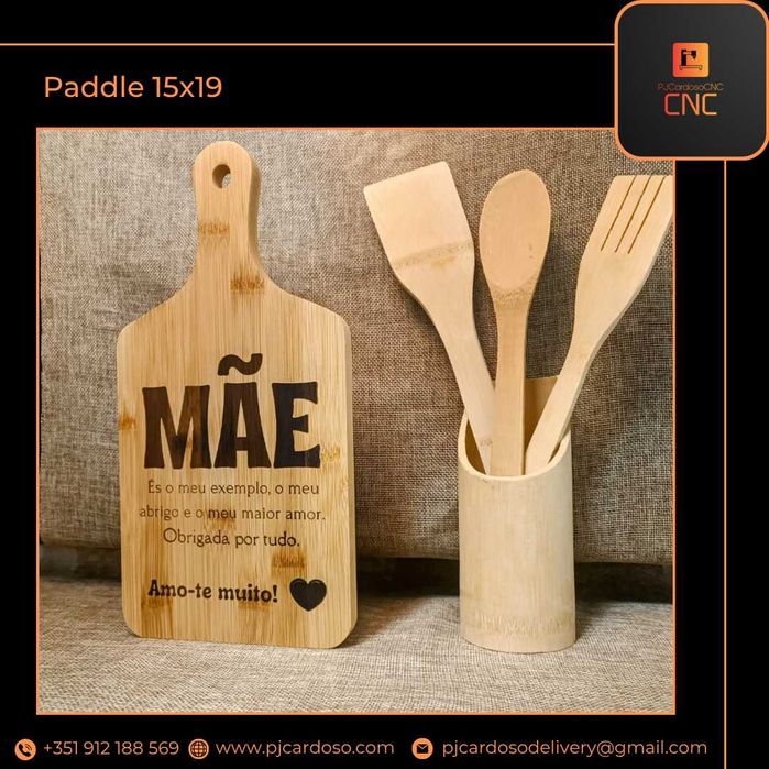 Tábua de Madeira Personalizada | Gravação a Laser