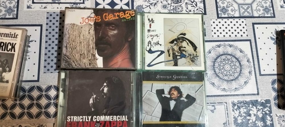 Cds coleção Frank Zappa