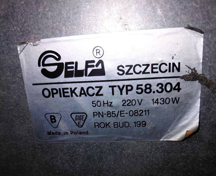 Opiekacz Selfa typ 58.304