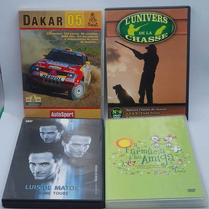 Lote 7/4 - Pack de 18 Documentários Diversos em DVD - Ref.VI