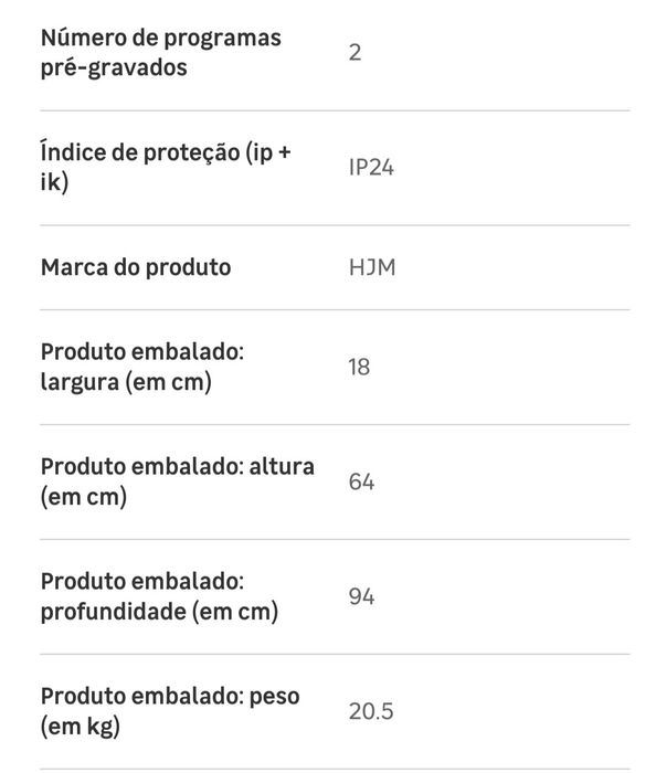 Aquecedor acumulador de calor em ferro fundido 2000w