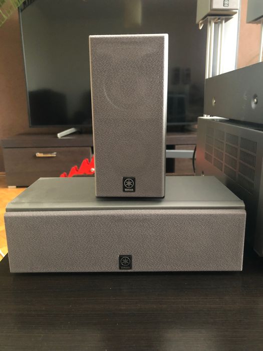 Wieża Yamacha amplituner + CD + kino domowe