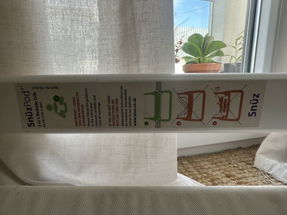 Berço junto à cama SnuzPod 3