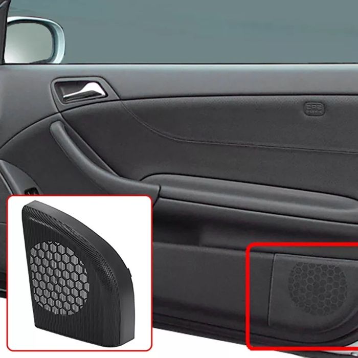 Capas grelhas tampas das colunas da porta mercedes w203 coupe CLC novo