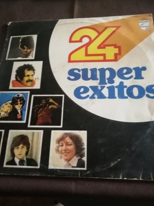 Disco Lp duplo 24 Super Êxitos