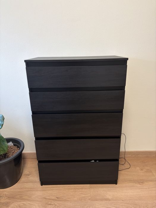 Cómoda IKEA Kullen Castanho Escuro