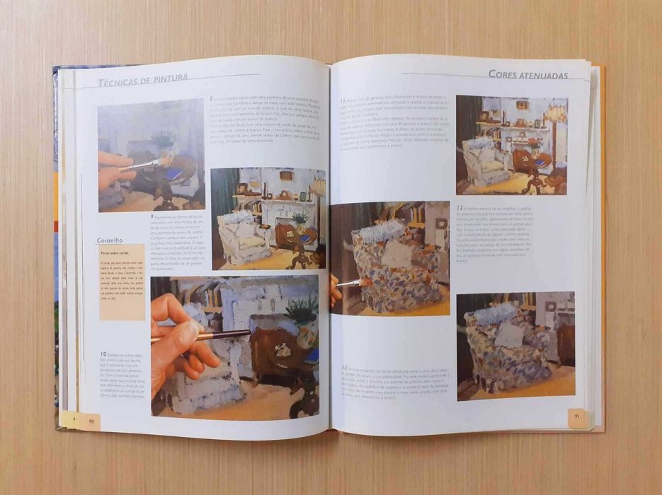 Pintura a óleo (As bases - as técnicas - os motivos)