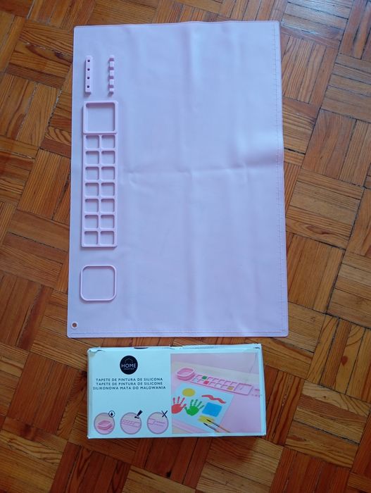 Tapete silicone para artes plásticas