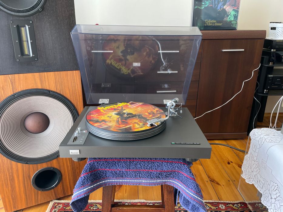 Sansui SR-525 / SHURE Gramofon + Przegląd 70s '' Vintage ''