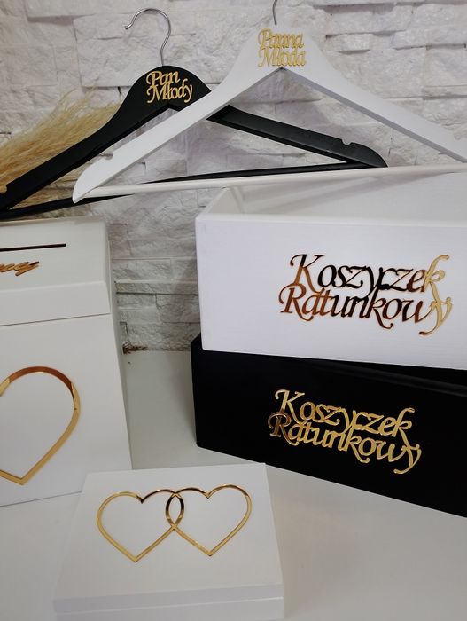 Komplet Pudełka wesele