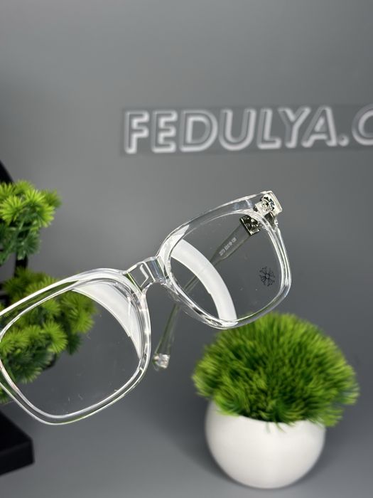 Окуляри Chrome Hearts. хром хартс білі