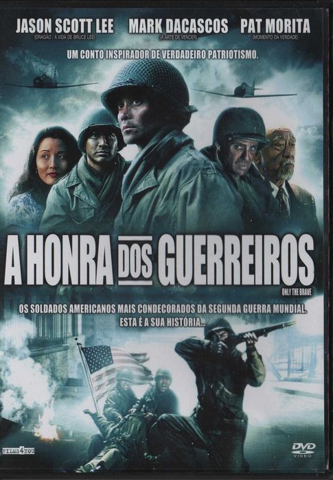 Dvd A Honra dos Guerreiros - guerra - Pat Morita
