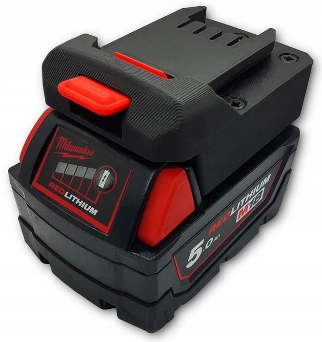 Adapter Przejściówka Baterii Milwaukee Do Narzędzi Parkside I Performa