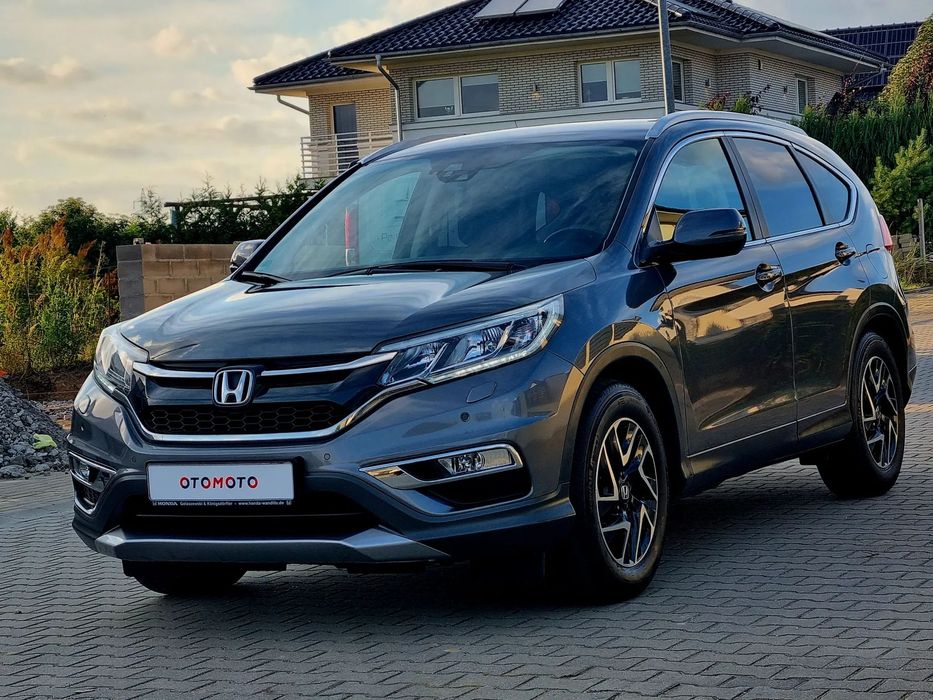Honda CR-V Lift Led Alufelgi Navi Kamera PDC Hak I WŁ Bezwypadkowy!