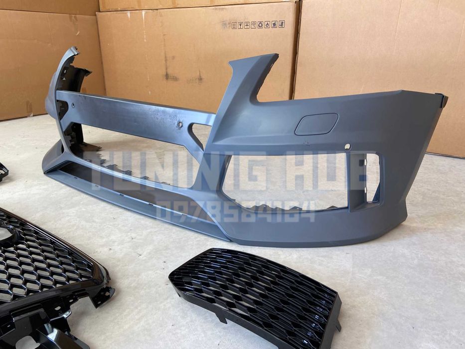 бампер Audi Q5 8R бампер перед ауди RS решетка радиатора (2012-2016)