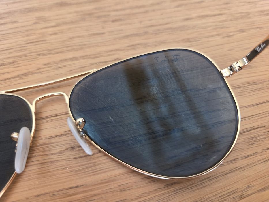 Ray-Ban RB3689 Aviator Metal II Polarized G-15 9064/09 62 mm
