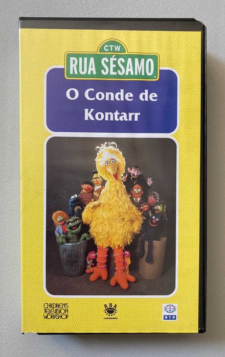 [VHS] Sesame Street: Count Kontarr (not tested)