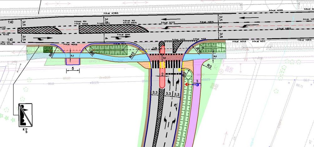 Projekty dróg, zjazdów, parkingów, organizacje ruchu, kierownik budowy