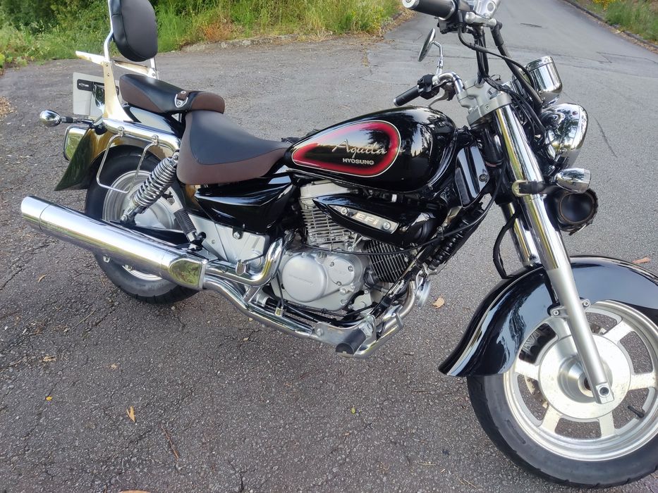 Hyosung Áquila 250 ano 2017 injeção Carta A2