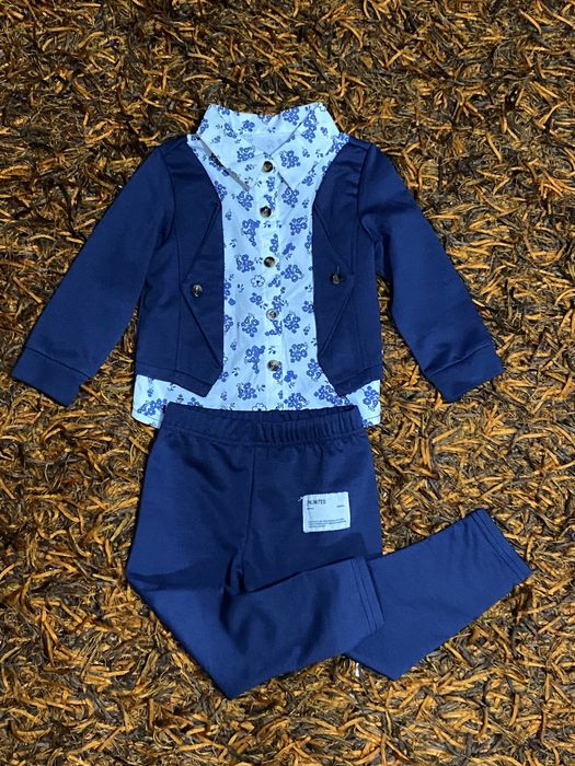 Conjunto azul baby