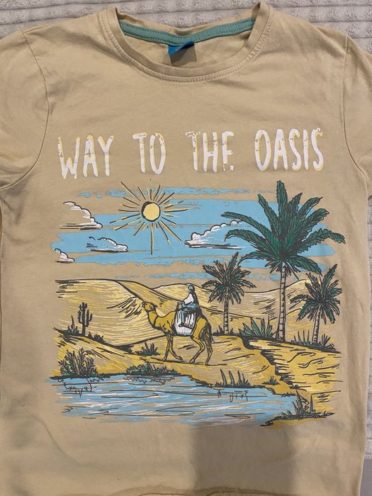 Koszulki T- shirty 134 cm 5 sztuk
