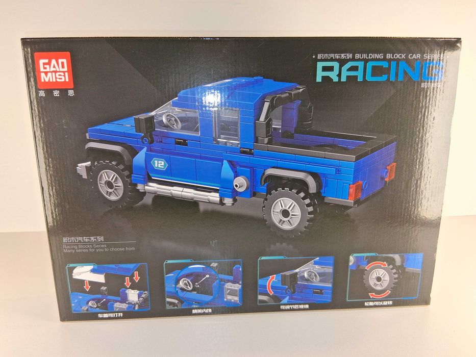 Z072 Pick-Up GAOMISI Racing T1084 W Stylu LEGO Klocki Ford F-150