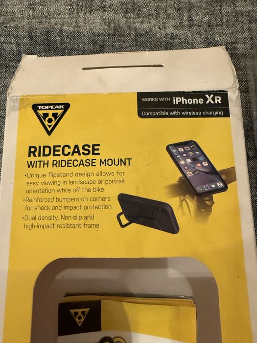NOWY Uchwyt do telefonu na rower Ride Case with Mount iphone XR