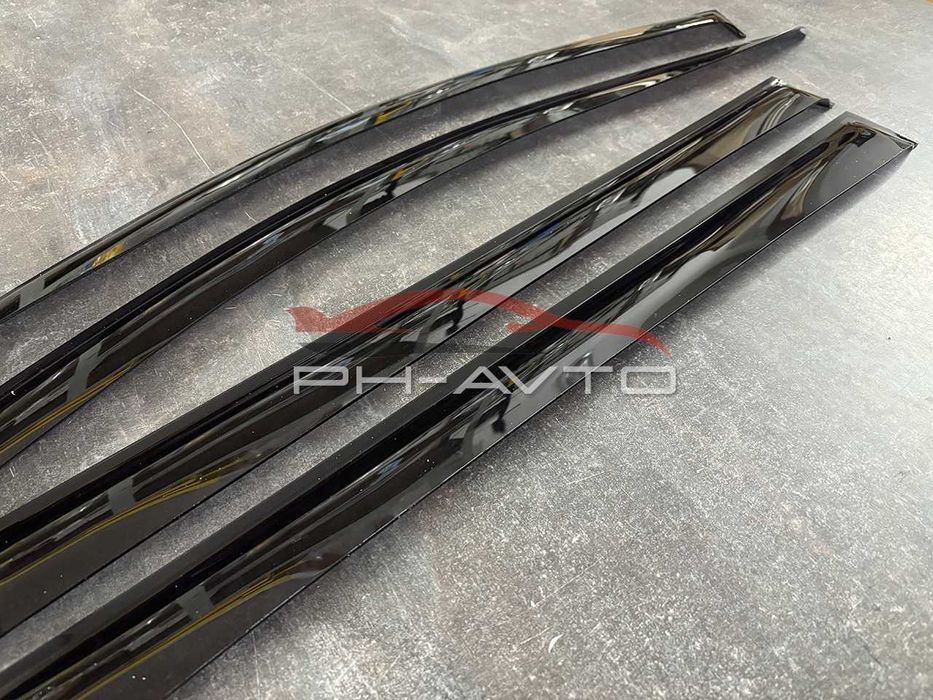 Mazda 5 2005-2010 Вітровики на вікна Дефлектори Ветровики