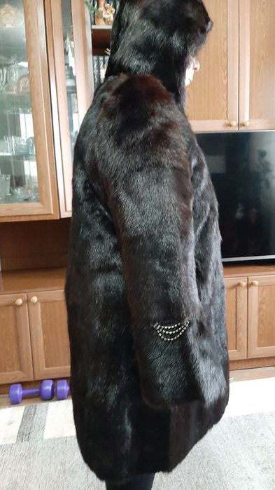 Шуба со степной норки