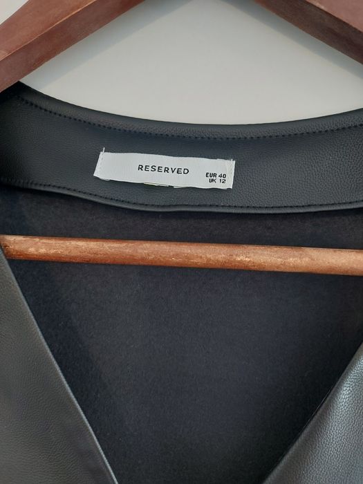 Reserved Sukienka eko skóra rozmiar 40