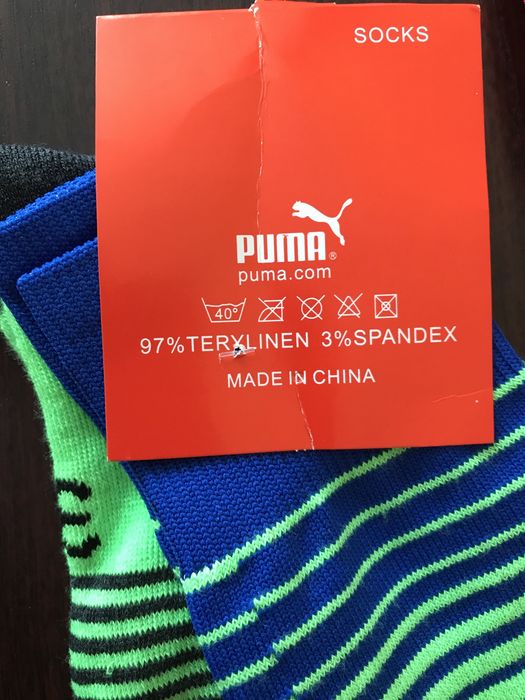 Гольфи нові 2 пари Puma, розмір 4-8 років