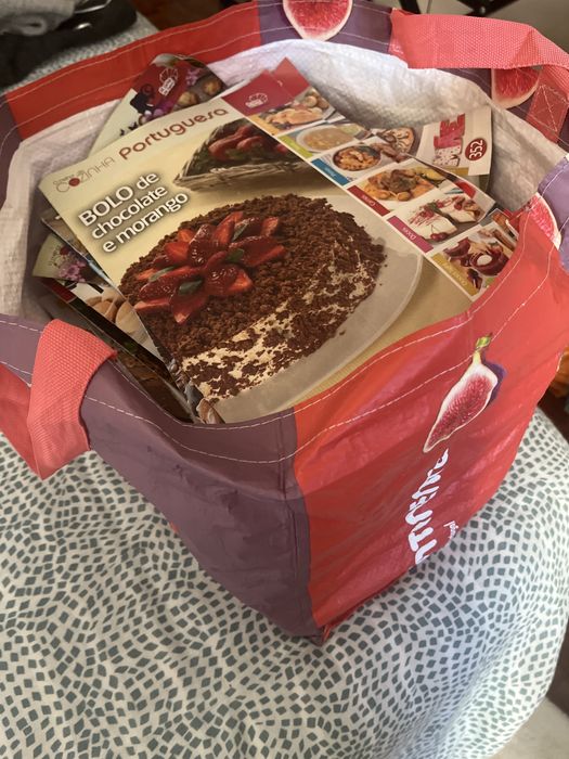 Livros e revistas de receitas