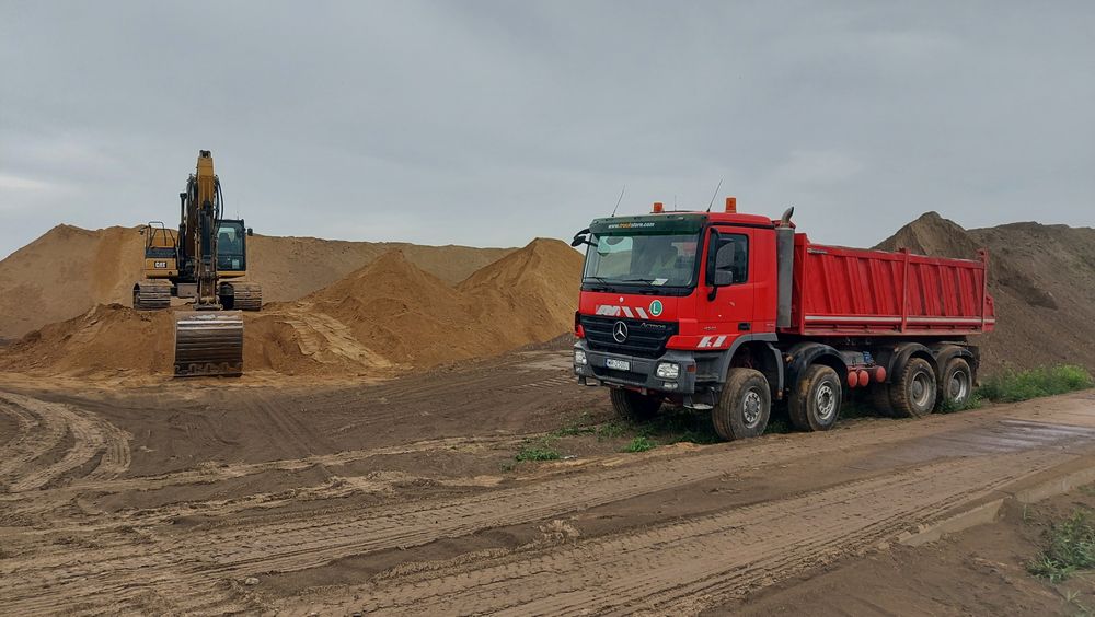 Piasek zasypkowy 500zł 20 ton