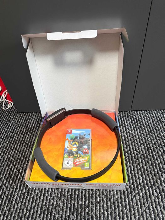 Konsola NINTENDO Switch Oled Czerwono-niebieska + Ring Fit Adventure Gra NINTENDO SWITCH