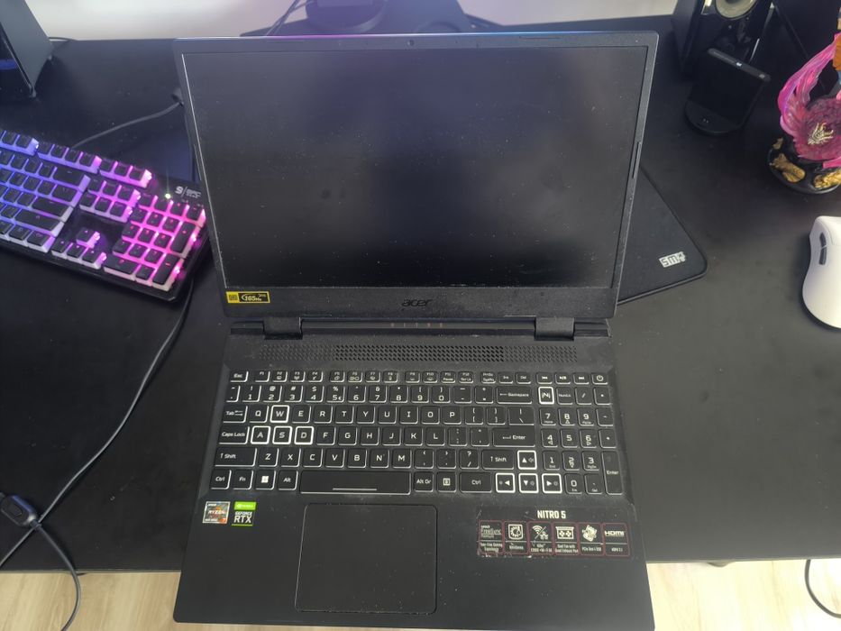 Laptop gamingowy Acer nitro 5 rtx 3070ti 150W Ryzen 7 6800h 32gb ram