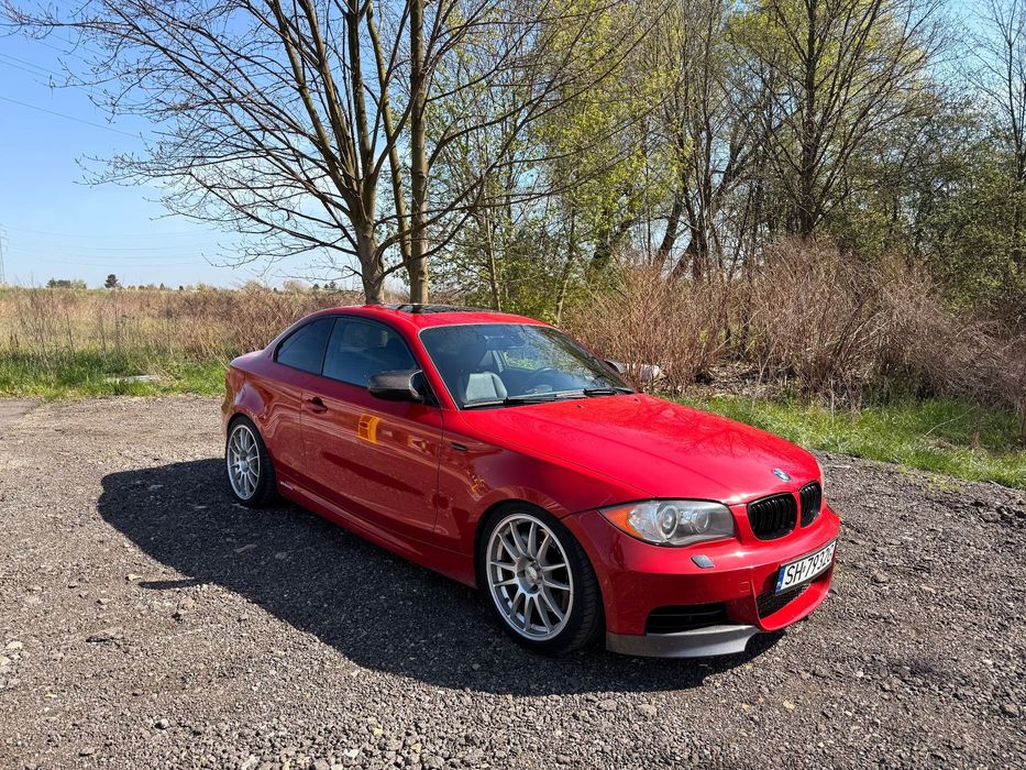BMW Seria 1 BMW 135i E82 N55 DKG/DCT | 134k km | Karmesinrot | Aktywny wydech | OZ