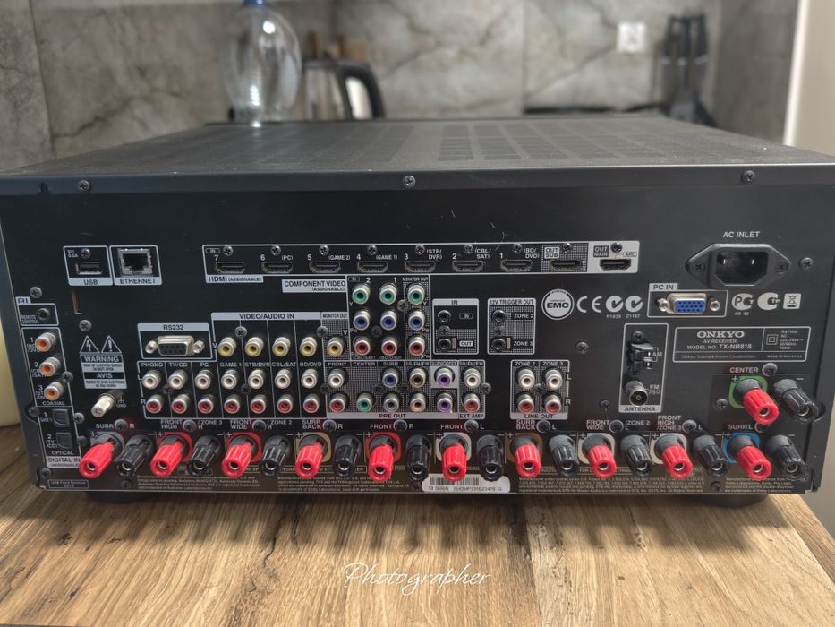 Amplituner Onkyo TX-NR818 bez wady DSP